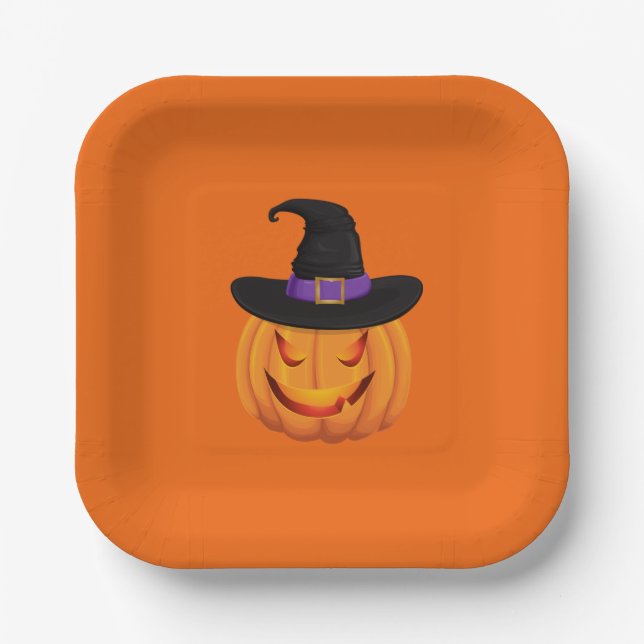 Halloween Paper Tellers-Pumpkin Paper Teller (Vorderseite)