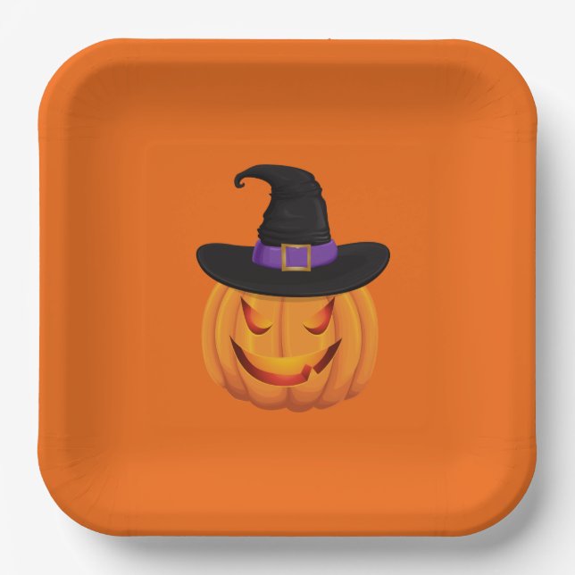 Halloween Paper Tellers-Pumpkin Paper Teller (Vorderseite)