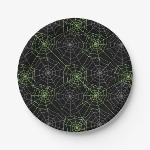 Halloween Paper Tellers-Spider Webs Pappteller