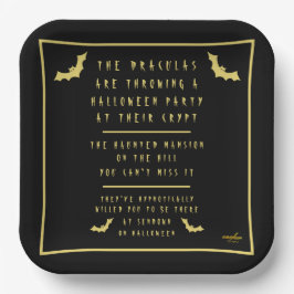 Halloween Paper Tellers von Poet Adiela Akoo Pappteller