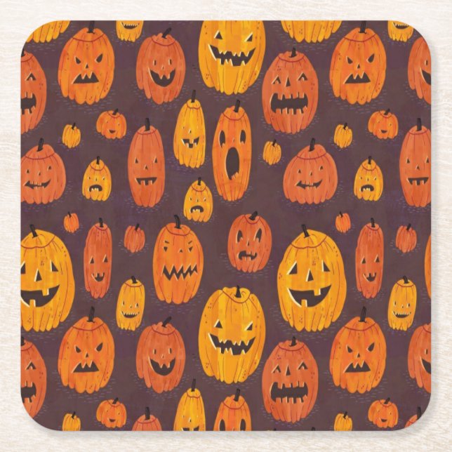 Halloween Paper Untersetzer (Vorderseite)