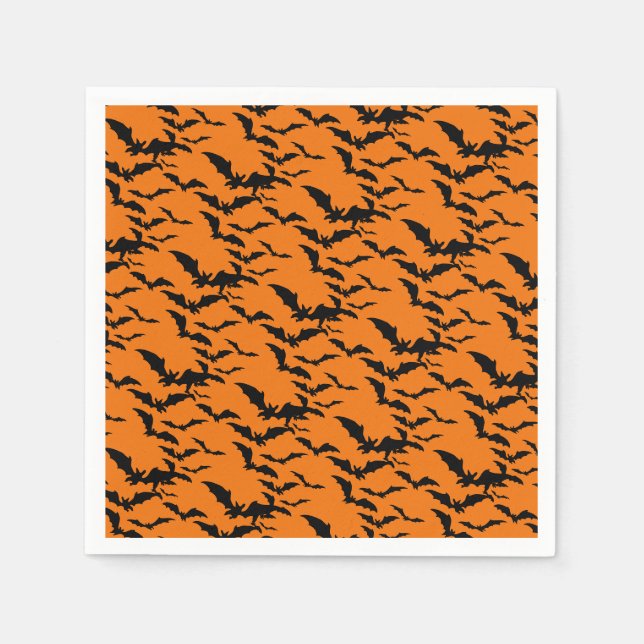 Halloween-Papier-Servietten Serviette (Vorderseite)