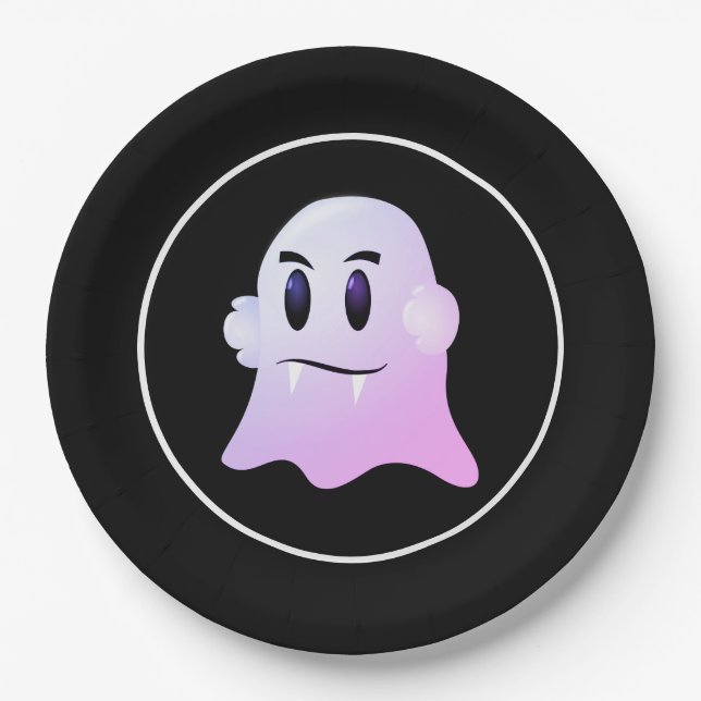 Halloween-Papierplatte Pappteller (Vorderseite)