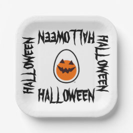 Halloween-Papierplatte Pappteller