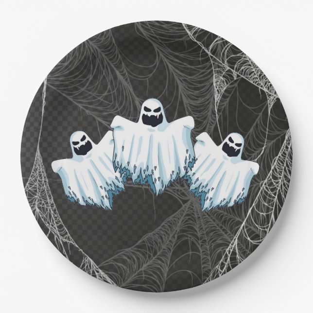Halloween-Papierplatte Pappteller (Vorderseite)