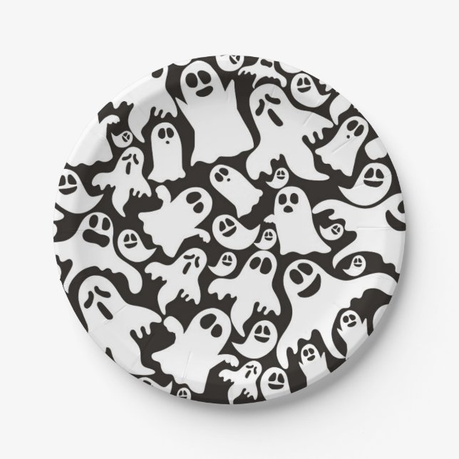 Halloween-Papierplatte Pappteller (Vorderseite)