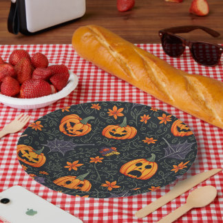 Halloween-Papierplatte Pappteller