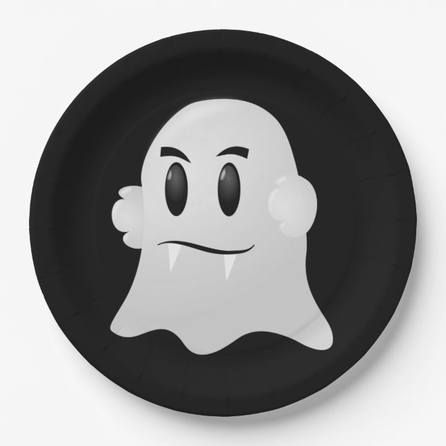 Halloween-Papierplatte Pappteller (Vorderseite)