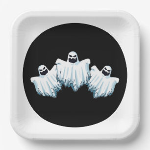 Halloween-Papierplatte Pappteller