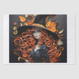 Halloween-Papiertuch, Hexe, Seidenpapier