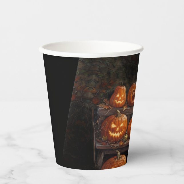 Halloween Pappbecher (Vorderseite)