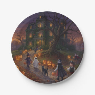 Halloween Pappteller