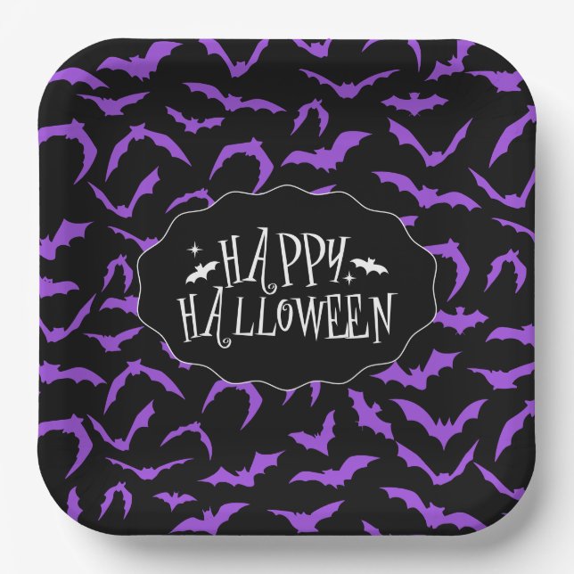 Halloween  pappteller (Vorderseite)