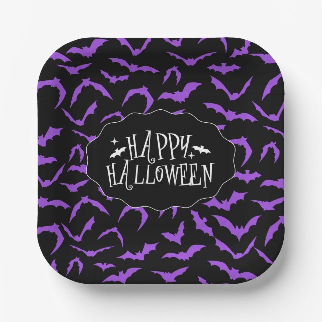 Halloween  pappteller (Vorderseite)