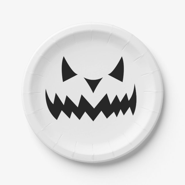 Halloween  pappteller (Vorderseite)