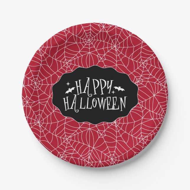 Halloween  pappteller (Vorderseite)
