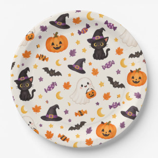 Halloween Pappteller