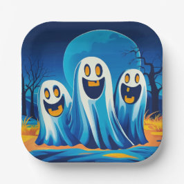 Halloween Pappteller