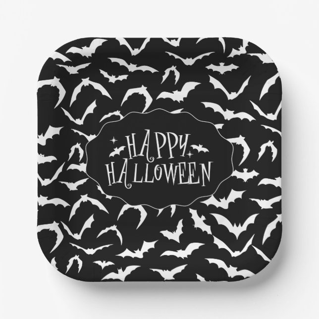 Halloween  pappteller (Vorderseite)