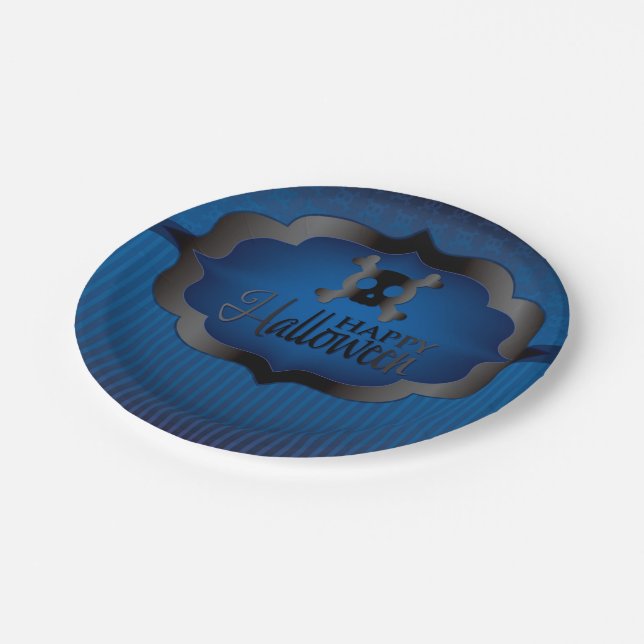 Halloween Pappteller (Schrägansicht)