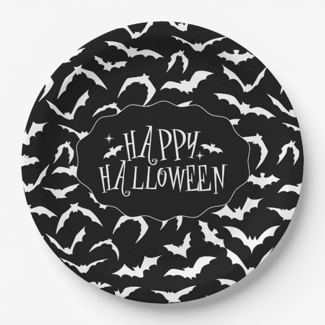 Halloween  pappteller (Vorderseite)