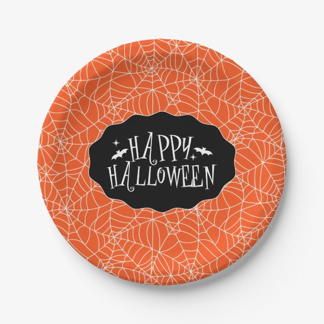 Halloween  pappteller (Vorderseite)