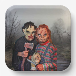 Halloween Pappteller