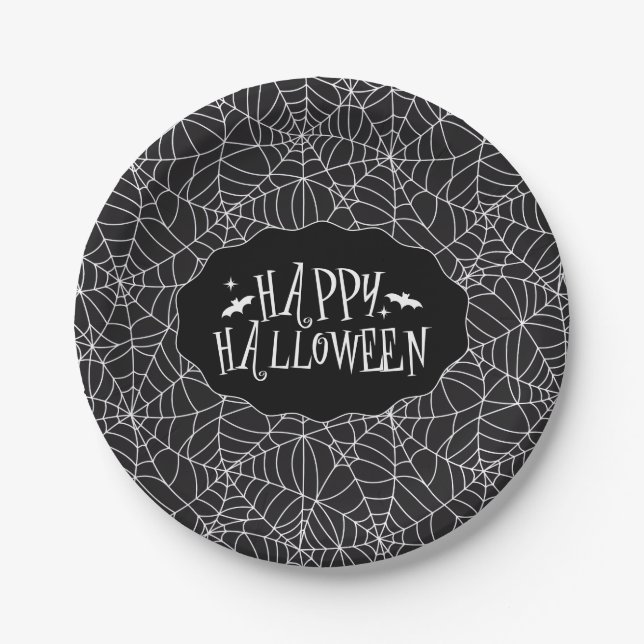 Halloween  pappteller (Vorderseite)