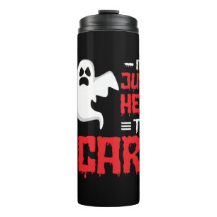 Halloween Paranormale Geisterjäger Horror Fans Thermosbecher
