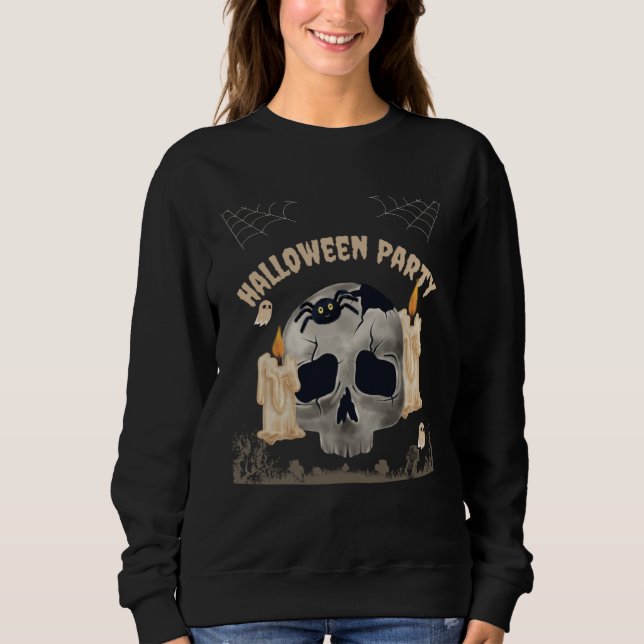 Halloween Party  14 Sweatshirt (Vorderseite)