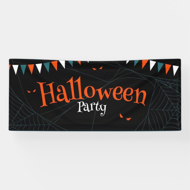 Halloween-Party Banner (Horizontal)