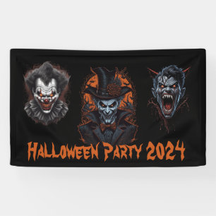 Halloween-Party Banner
