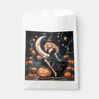 Halloween-Party Bevorzugt Bags Hexe Geschenktütchen