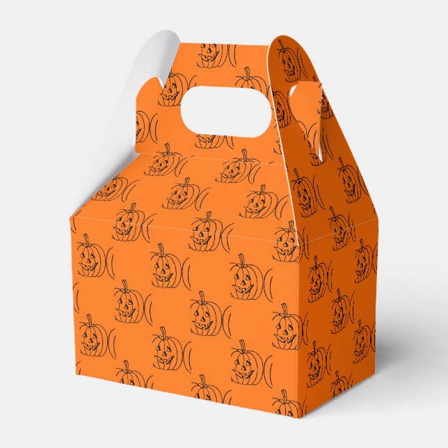 Halloween-Party Bevorzugung Box Geschenkschachtel (Vorderseite)