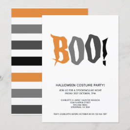 Halloween-Party Boo Personalisiert Spooktacular Einladung
