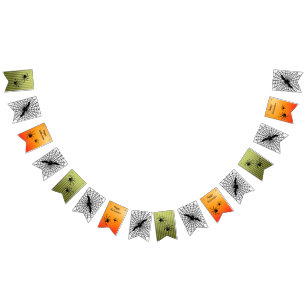 Halloween-Party Bunting Banner