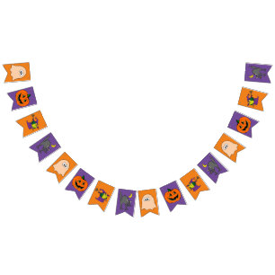 Halloween-Party Bunting Garland Flags Wimpelkette