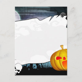Halloween Party Card Feiertagspostkarte