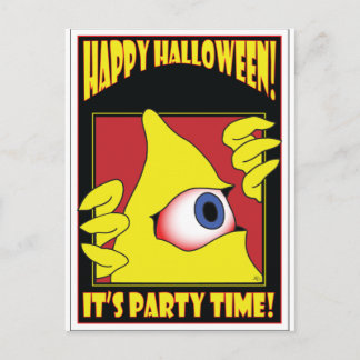 HALLOWEEN-PARTY CARDS EINLADUNGSPOSTKARTE