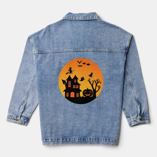 Halloween-Party Collection! Jeansjacke (Rückseite)