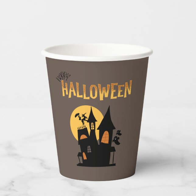 Halloween-Party Collection! Pappbecher (Vorderseite)