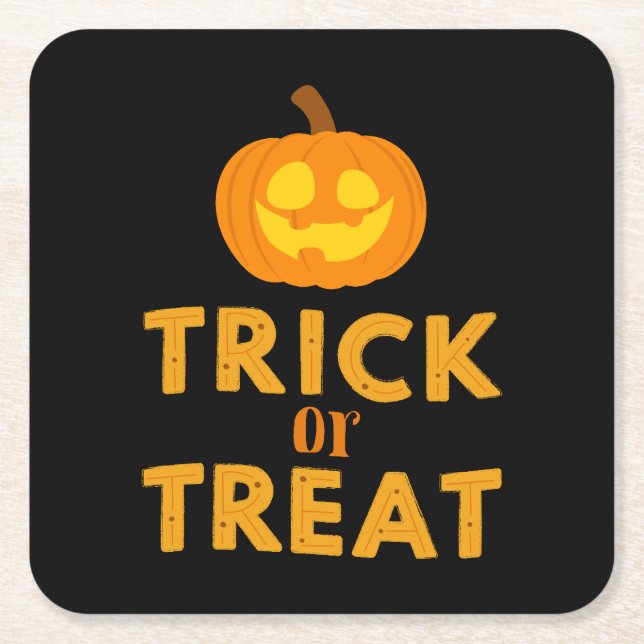 Halloween-Party Collection! Rechteckiger Pappuntersetzer (Vorderseite)