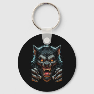 Halloween-Party Costume Angry Werewolf Wolfman Schlüsselanhänger