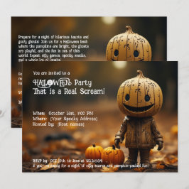 Halloween-Party Das ist ein echter Schrei! Einladung