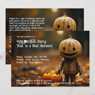Halloween-Party Das ist ein echter Schrei! Einladung