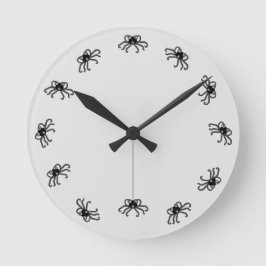 Halloween-Party-Dekoration - Großuhr Runde Wanduhr