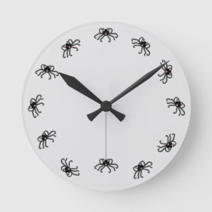 Halloween-Party-Dekoration - Großuhr Runde Wanduhr