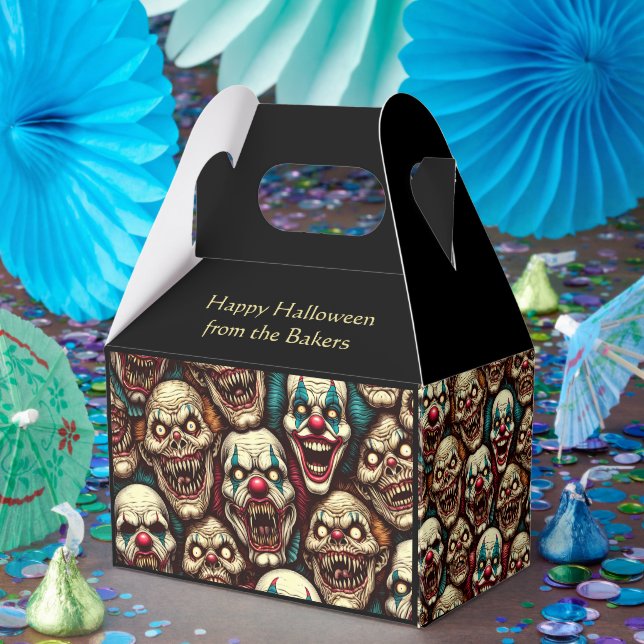 Halloween-Party der entsetzlichen Clowns Geschenkschachtel (Party)