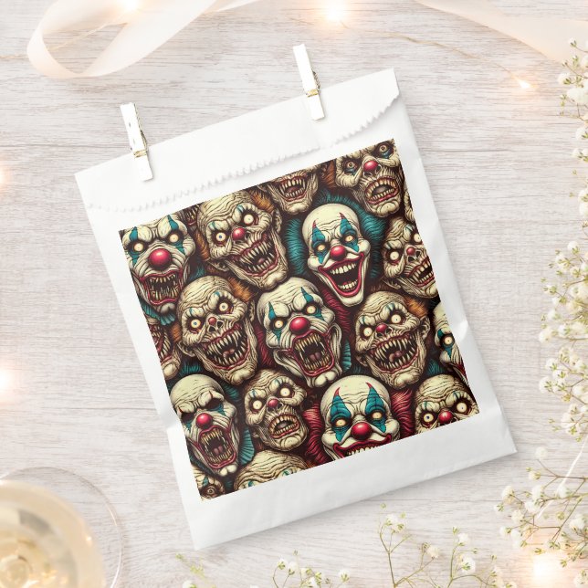 Halloween-Party der entsetzlichen Clowns Geschenktütchen (Ausgeschnitten)