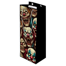 Halloween-Party der entsetzlichen Clowns Geschenktüte Für Weinflaschen
